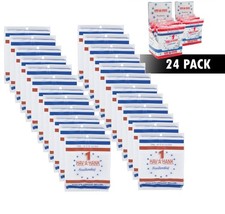 Hav A Hank Classic Cotton 24 One Pack White 16x16 Handkerchiefs With Box