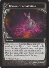 Demonic Consultation Foil 未来枠 Demonic Consultation | Mystery Booster 2 | Star City Games