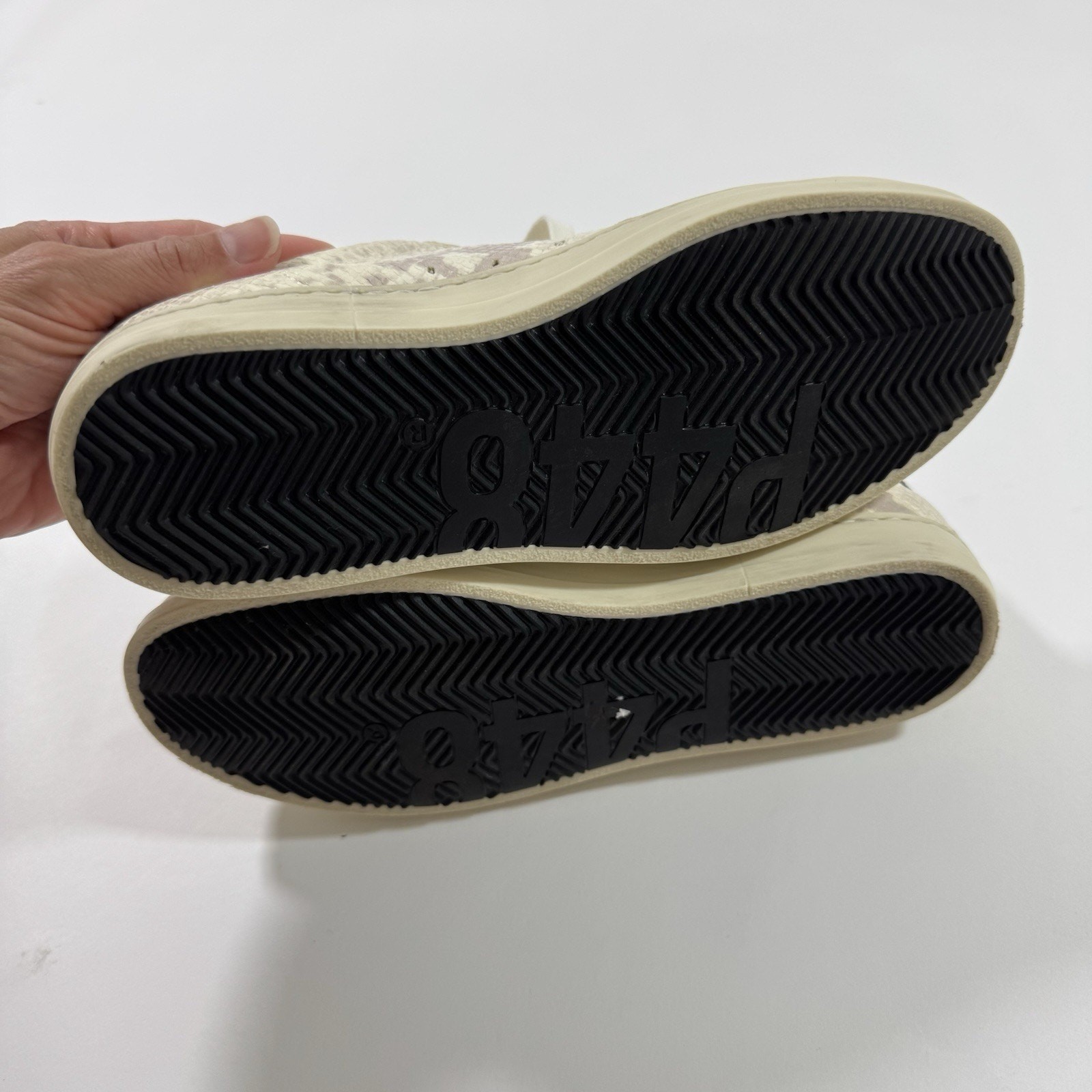 P448 John Python Glitter Sneaker Shoes Size 37 US… - image 11