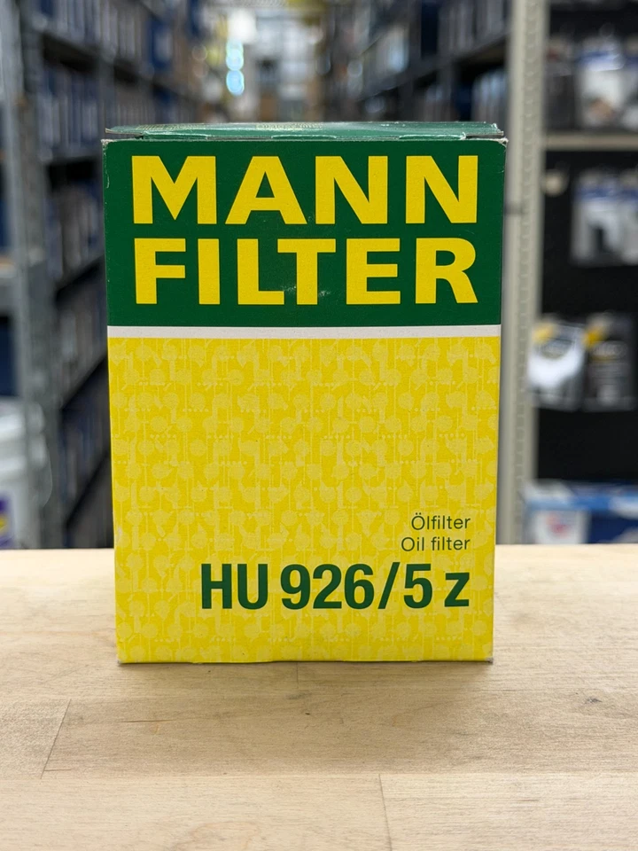 Filtro de óleo de motor Mann HU926/5z fabricante de equipamento original para BMW E90 E92 E93 M3 2008-2013 *WIX 57997* - Imagem 3 de 4