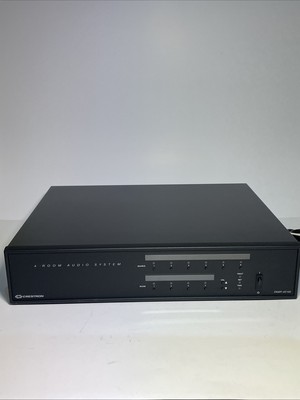 Crestron PAMP-4X100 4 Room Audio System w/Power Cord Tested And Working