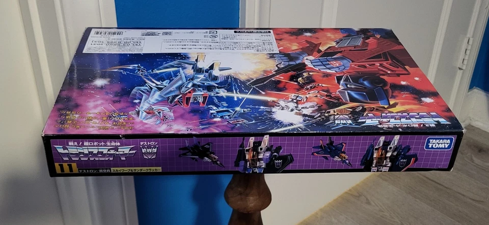 Transformers Thundercracker Skywarp Encore 11 Takara Tomy G1 Sin usar, en caja, vendedor de EE. UU. Foto 3 de 4