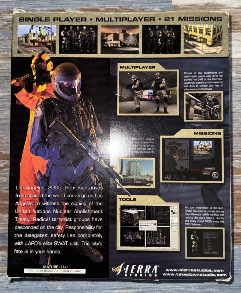 SWAT 3 Elite Edition Tactical Game of the Year 2001 Action Video Game - 2 CD Set - Image 2 of 4