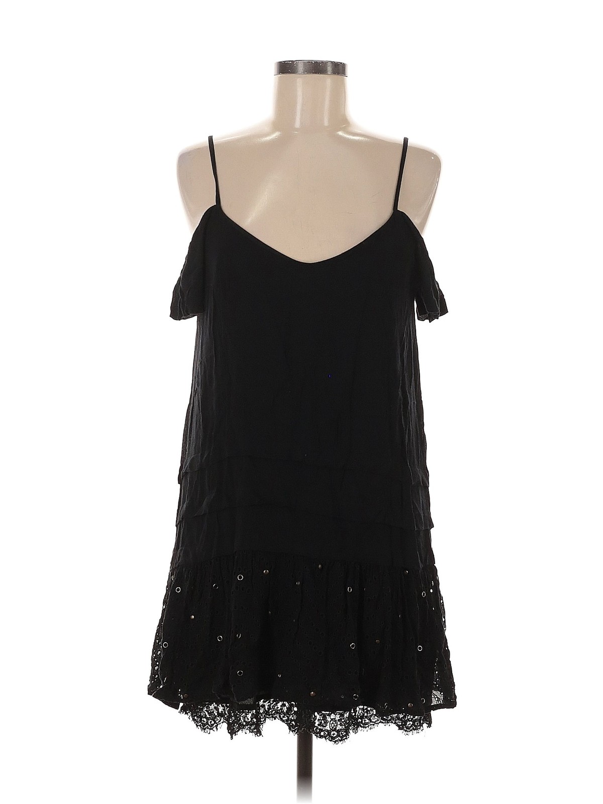 Zara Trafaluc Womens Black Cocktail Party Dress M