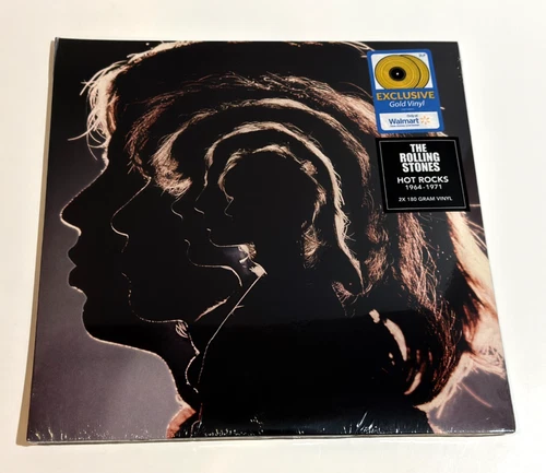 The Rolling Stones Hot Rocks 1964-1971 Vinyl 2xLP 2022 Walmart Gold Color NEW