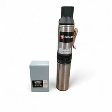 Red Lion 1/2 HP 12 GPM 3-Wire 230 Volt 4-inch Submersible Deep Well Pump W/ Box