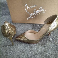 Christian Louboutin Gold Shoes for Women for sale | eBay
