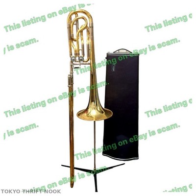 Vintage] Yamaha YBL-612 Bass Trombone Double Rotor Offset Japan w
