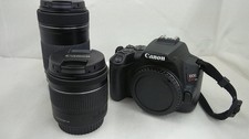 Canon EOS Kiss X10 DSLR Camera Double Zoom Kit, Digital SLR, Used