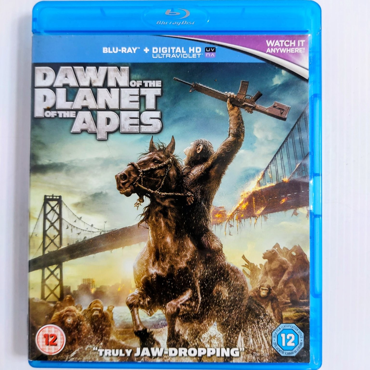 Dawn of the Planet of the Apes Blu-ray 2014 Andy Serkis Matt Reeves