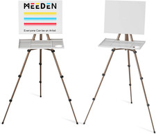 Plein Air Easel for Painting: Adjustable Travel Watercolor Easel Stand for Adult