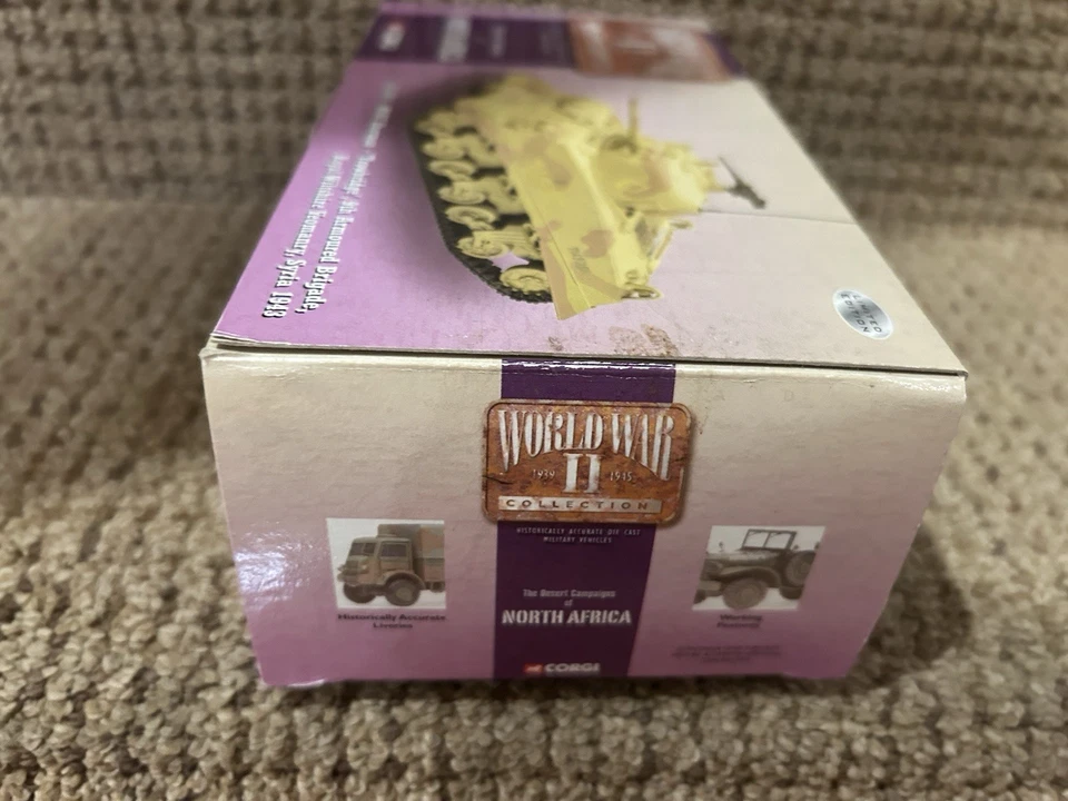 Corgi 1:50 UK M4A2 Sherman "Trowbridge" Royal Wiltshire, Syria 1943, No. CC51007 - Image 4 of 4