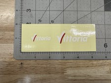 Vittoria Tires Pair Big Small Sticker Decal Genuine