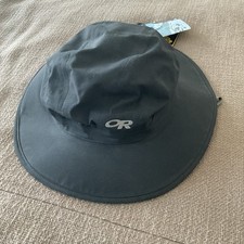 NWT Outdoor Research Gore-Tex Waterproof Rain Hat  Misto Sombrero  Small Hiking