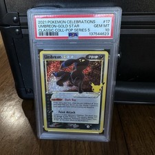 2021 POKEMON CELEBRATIONS CLASSIC COLLECTION #17 UMBREON-GOLD STAR PSA 10 on eBay