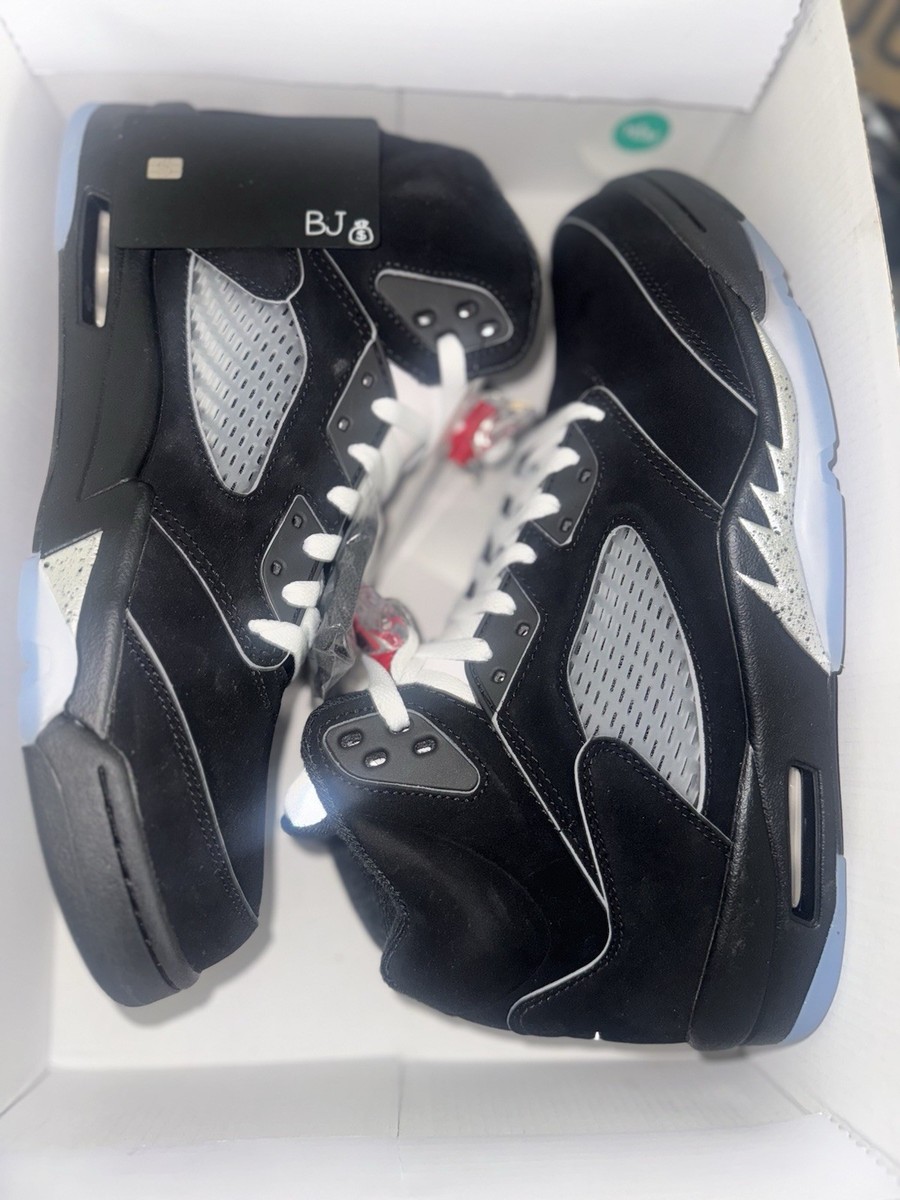 Size 11.5 - Air Jordan 5 Retro OG Black Metallic Reimagined