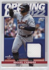 2022 Topps Opening Day Opening Day Relics Miguel Cabrera #ODR-MC 0p1q