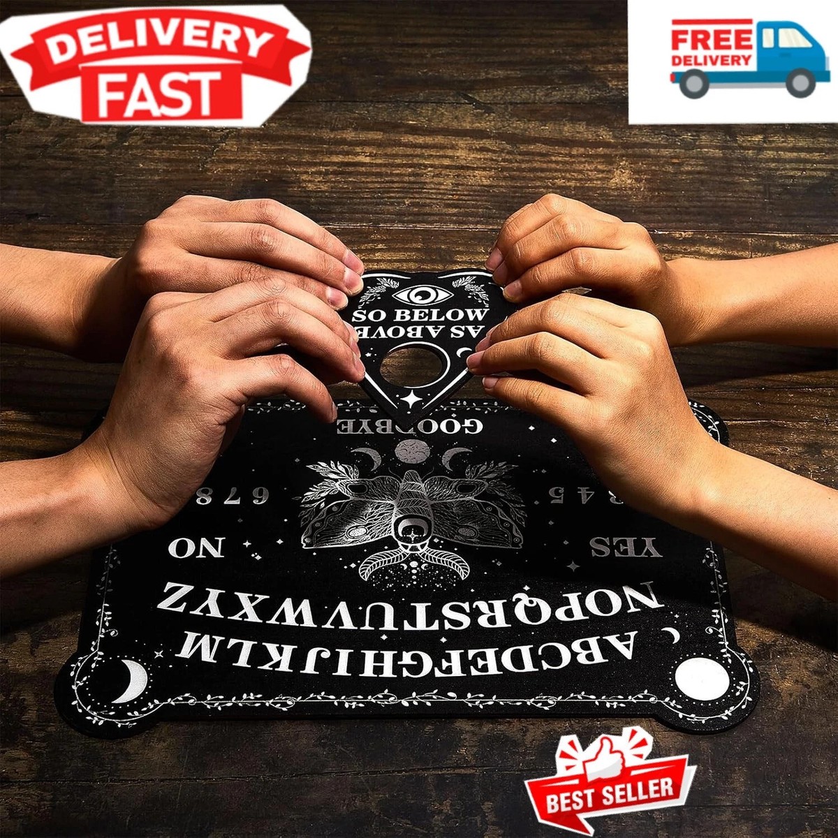 OUIJA blacklブラックメタル Ouija14x14.png?v=1705523574