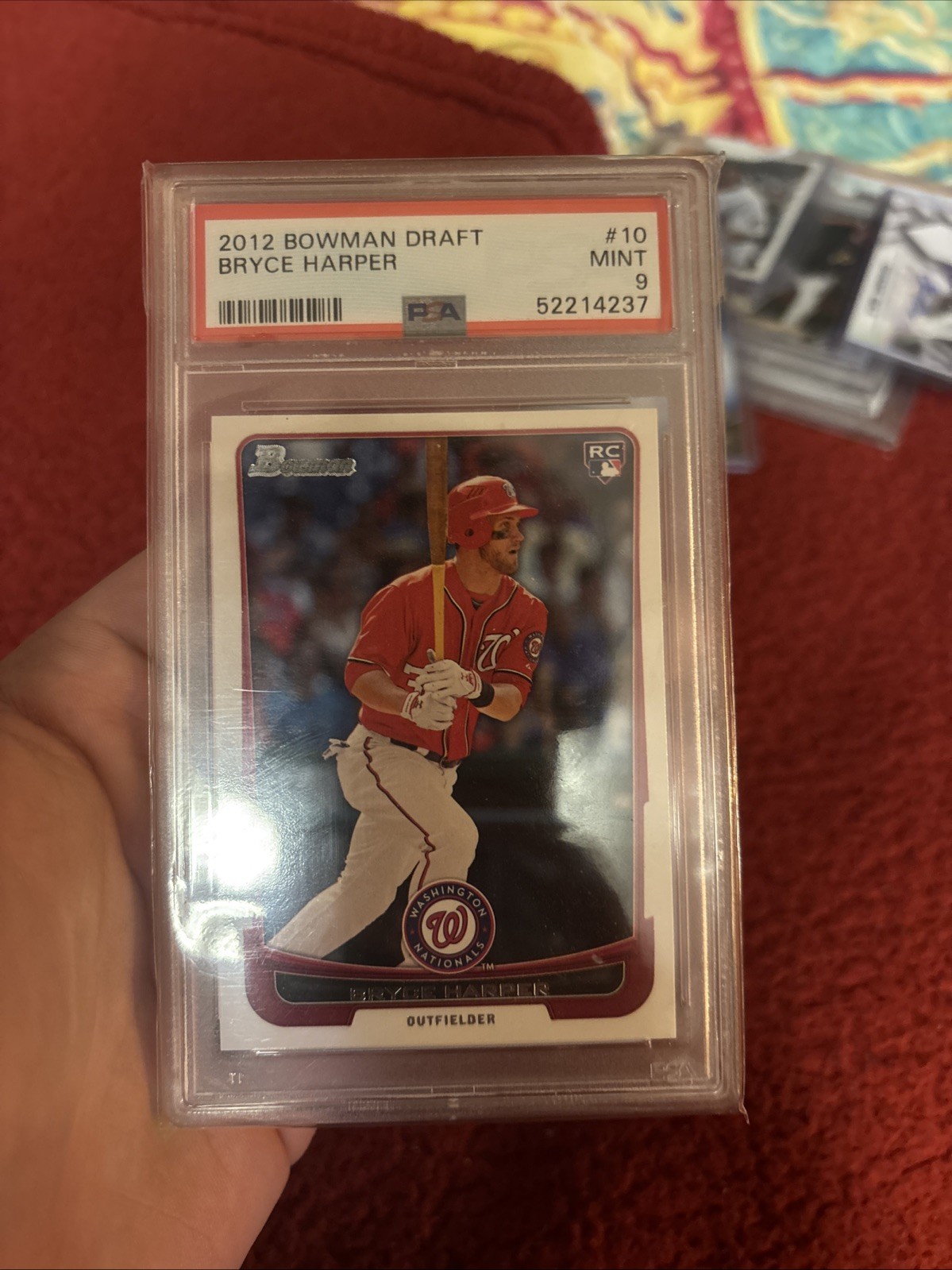 2012 Bowman Draft Picks & Prospects - Bryce Harper #10 (RC)