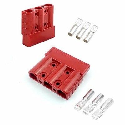 50A Connector, Battery Quick Connect/Disconnect Conne Size: Ads 50A Plug 3 pin