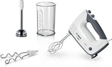 4 Stk. Bosch SDA Handmixer MFQ37470 ws/gr Rü...