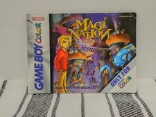 CGB-BNNE-USA - MAGI NATION [GAME BOY MANUAL]