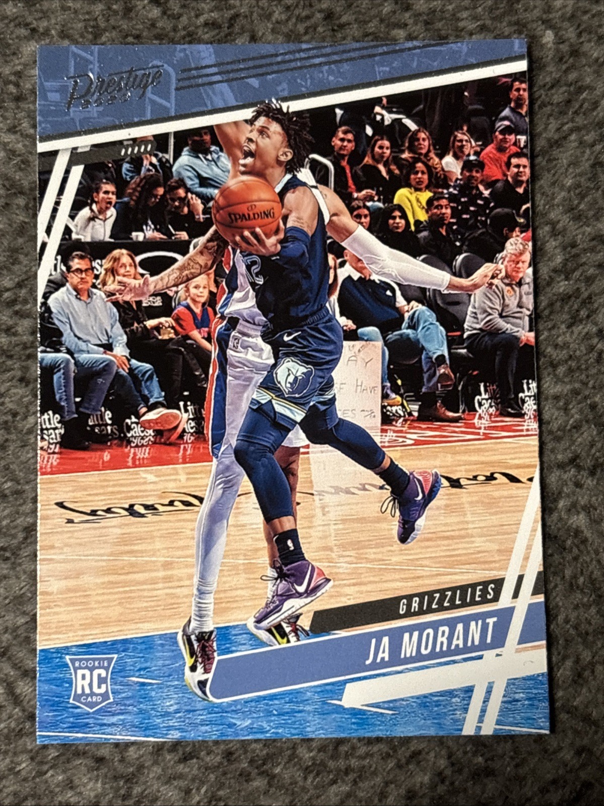 2019-20 Chronicles Prestige # 61 Ja Morant Rookie Memphis Grizzlies