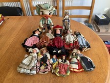Vintage European Souvenir Dolls - Very Good Condition