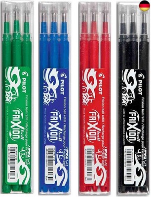 Pilot FriXion Ball Tintenroller 0,7 Ersatzminen Nachfüllminen (12er Set, 
