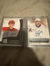 2010-12 Upper Deck The Cup Auto Rookie Lot /199 Brian Strait #103 Cory Emmerton