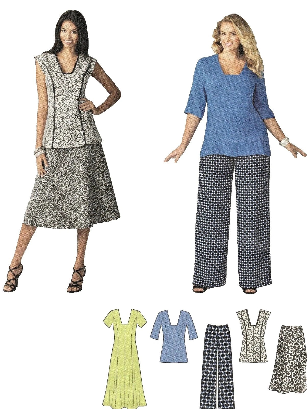 Simplicity 女士混合装缝纫样板