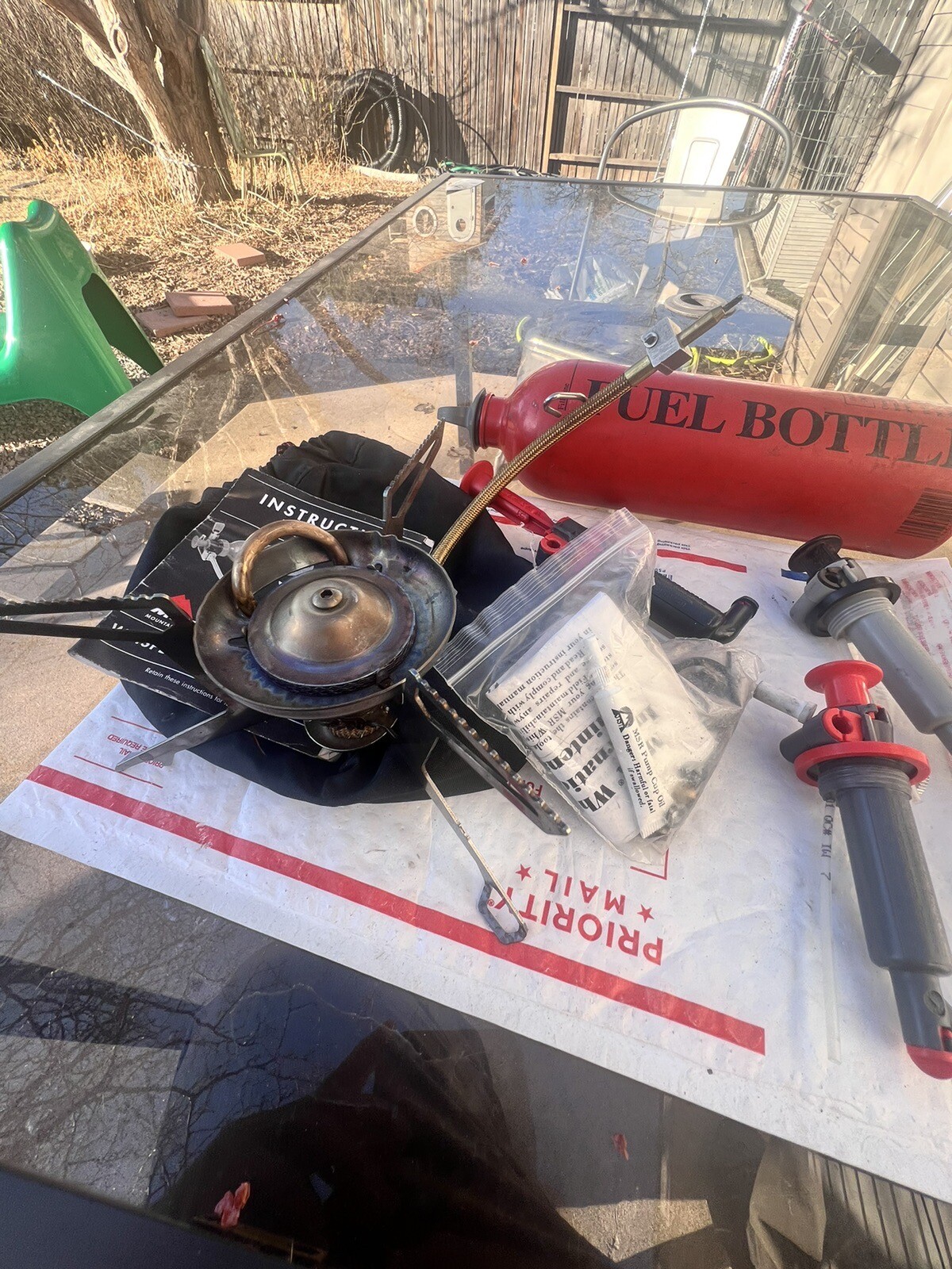 MSR Whisperlite International Multifuel Backpacking Stove, With Extras