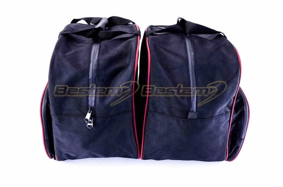 Victory Vision Alforja Estuche Lateral Maletero Forro Bolsa Forros Bolsas Laterales, Negro Foto 3 de 4