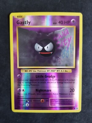 shiny gastly pokemon card Amazon.com: Pokemon - Gastly (47/108) main image 0
