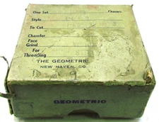 Geometric 1-1/8"-32   1-1/4" D Chaser Set Tapped for Steel