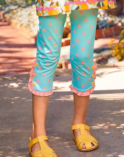 Matilda Jane Lots Of Dots Leggings Size 