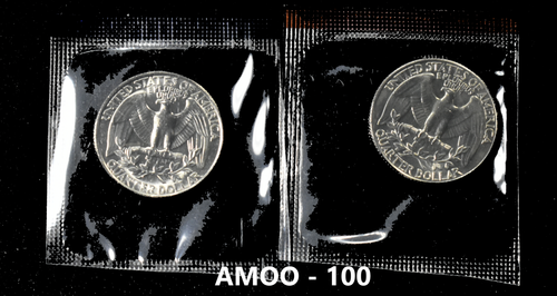 1994 P D 2 Uncirculated B.U. Washington Quarter U.S. Mint 2 Coin Set - 第 1/1 張圖片