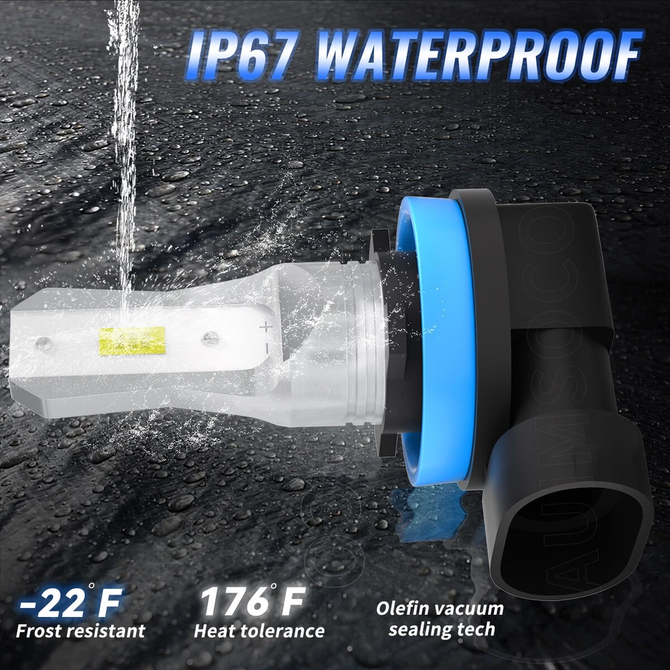 For Chevy Colorado 2015-2016 2017 2018 2019 2020 LED Headlights + Fog Bulbs Kit - Image 4 of 4