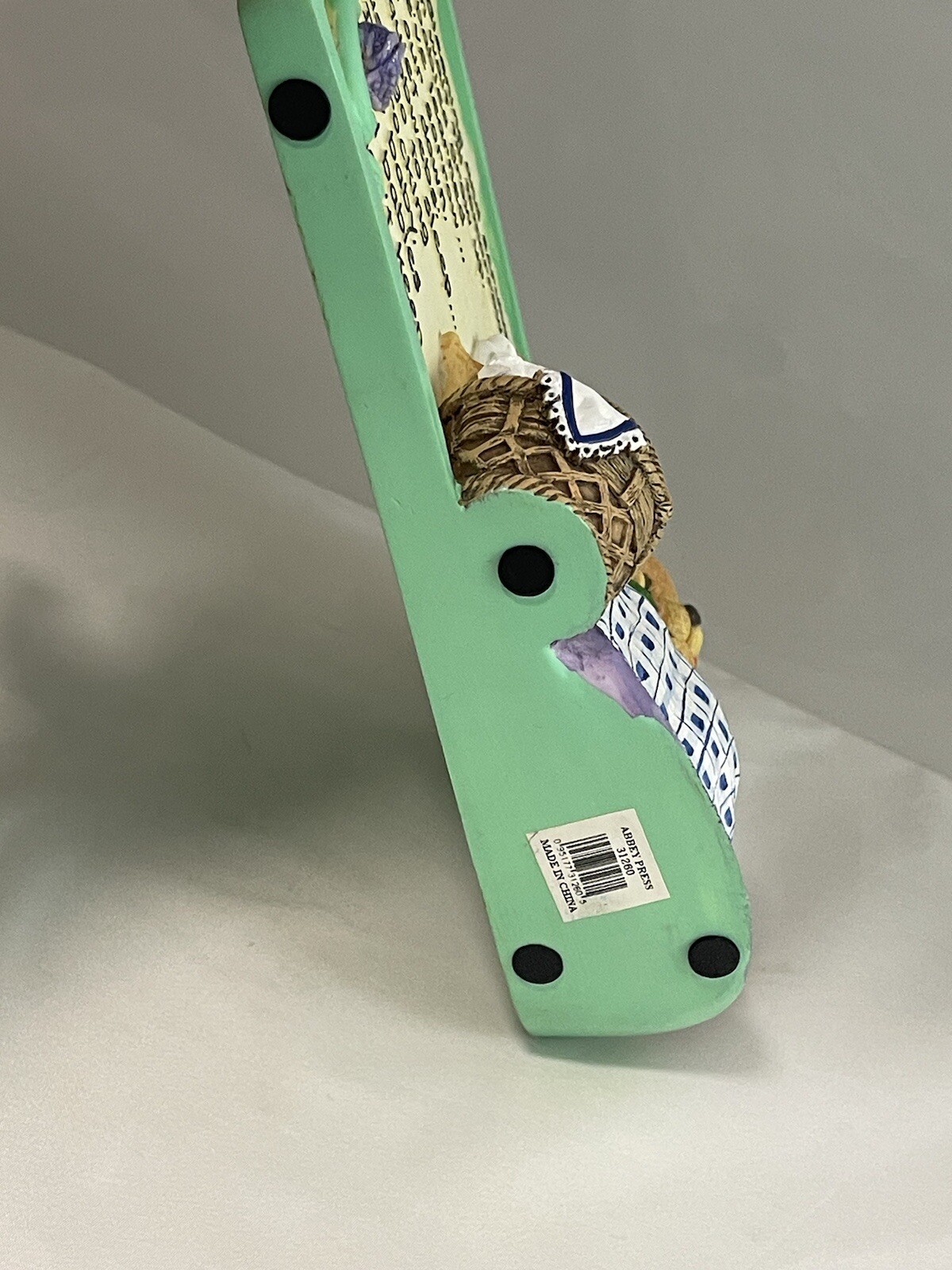 Bear Plaque Cleaning Scrubbing Poem Abbey Press Mom Grandma Baby Ruth Hamilton