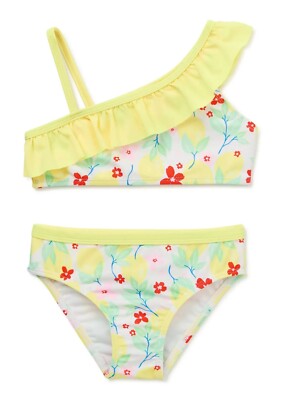 Wonder Nation  ~ Size 12 Months ~ Two Piece ~ Lemonade Swim ~ Swimsuit ~ UPF 50+