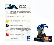 DC Heroclix Batman 023 w/ Card 10th Anniversary Set