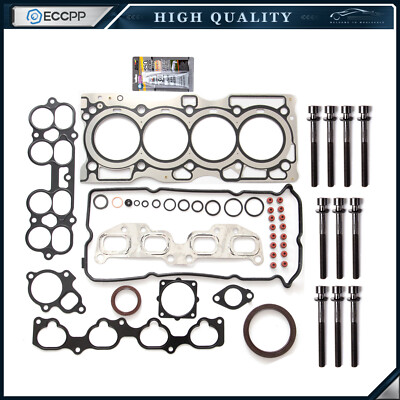 ECCPP MLS Head Gasket Bolts Set For 02-06 Nissan Altima Sentra SE-R 2.5L QR25DE