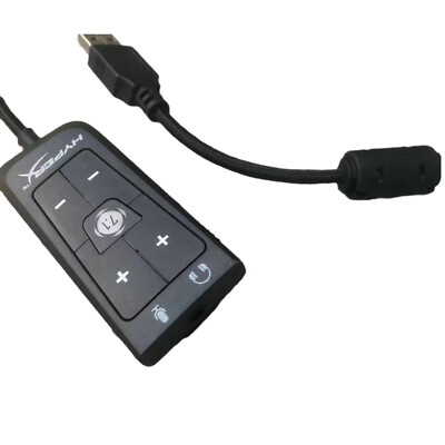 For Kingston HyperX Cloud II DSP USB Sound Card 7.1 Surround sound StereoHeadset