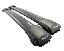 Yakima Black Railbar Xs Roof Rack For Outback Wagon 96-04 With Raised Rails