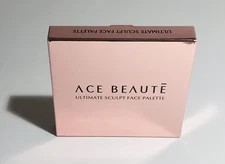 ACE BEAUTĒ Ultimate Sculpt Face Palette Bronzer + Contour Limited Edition NIB