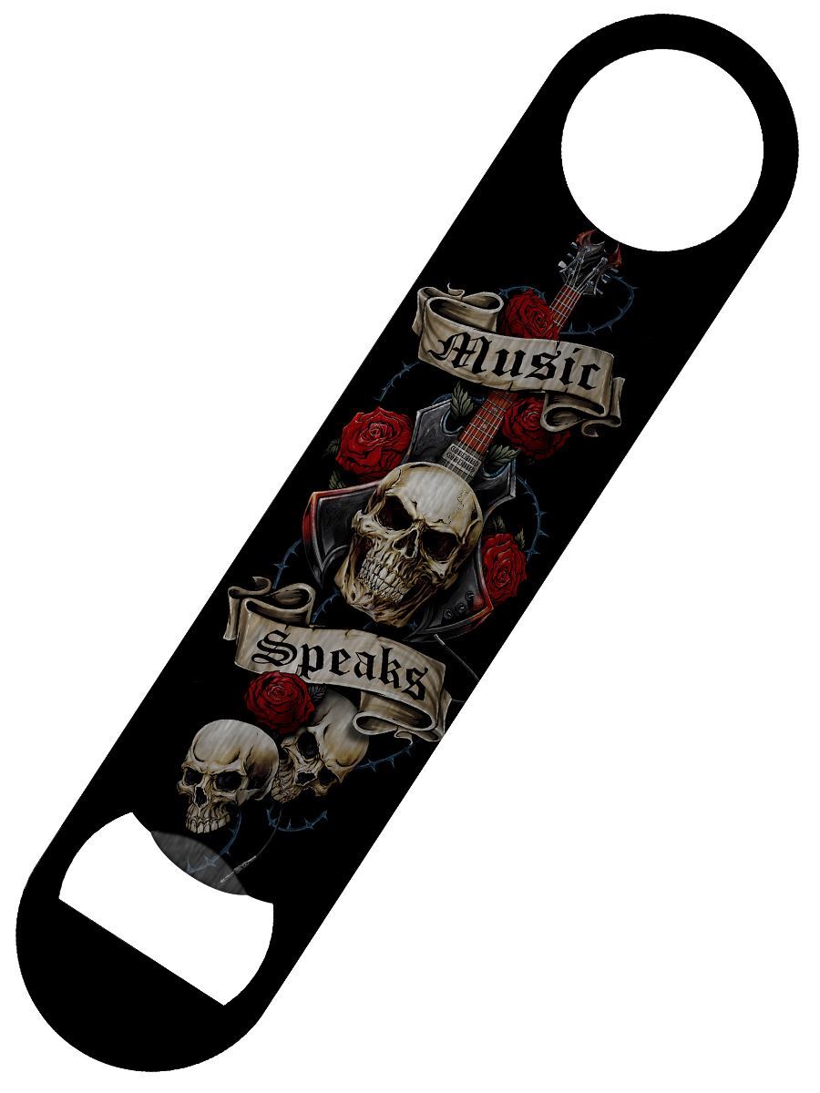 Spiral Bottle Opener Unspoken Bar Blade Black 18x4cm