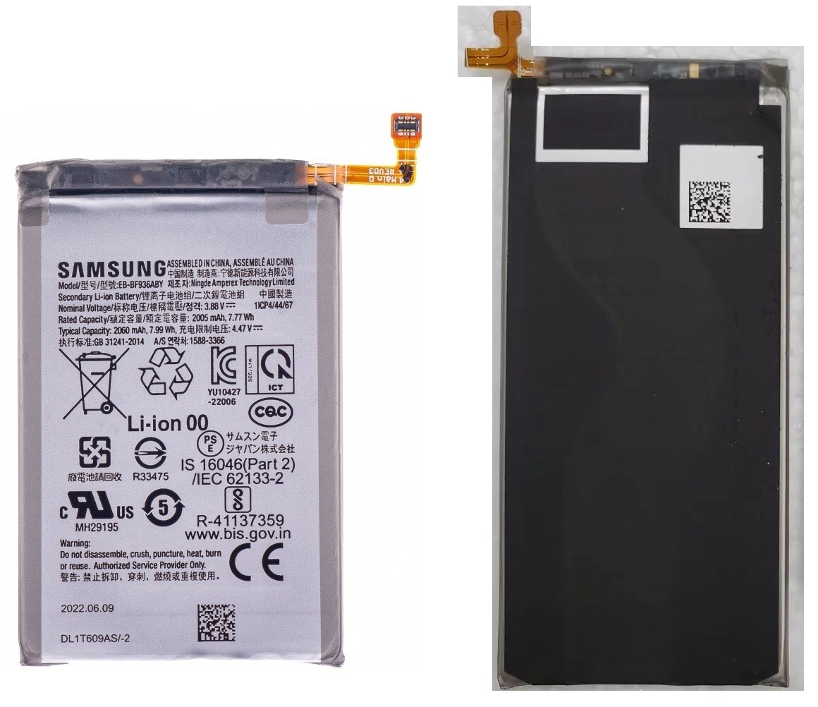 New OEM Samsung Galaxy Z Fold4 F936 EB-BF936ABY & EB-BF937ABY