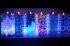 LED Candle & Remote Colour Changing LED Infinity Effect 6 Designs Christmas 🎁