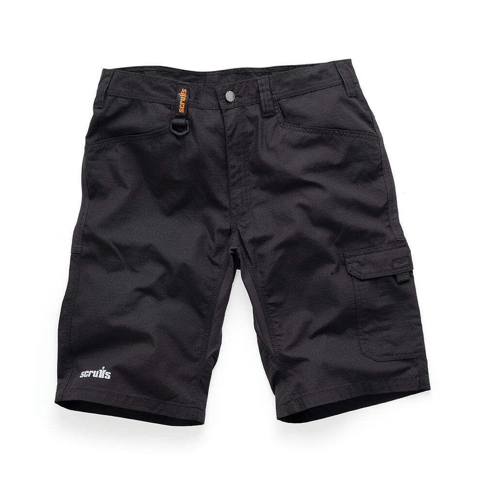 Scruffs - Shorts „trade Flex“, Schwarz