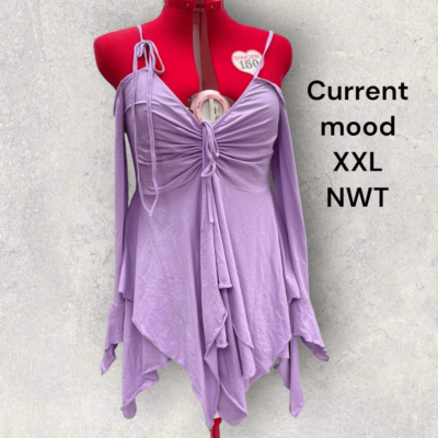 Current mood XXL NWT fairy mini dress | eBay